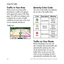 Page 3630 nüvi 205 and 205W series owner’s manual
Using FM Traffic
Traffic in Your Area
When you are receiving traffic 
information, a traffic icon appears 
in the upper-left corner of the Map 
page. The traffic icon changes color 
to indicate the severity of traffic 
conditions on your route or the road 
you are currently driving on. 
Traffic icon
Severity Color Code
The color of the traffic icon indicates 
the severity of the traffic delay. 
ColorDescription Meaning
GreenLow severity Traffic is 
flowing...