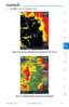 Page 1634-7190-01102-02  Rev. DGarmin G500 Pilot’s Guide
ForewordSec 1 
System Sec 2 
PFD Sec 3 
MFD Sec 4 
Hazard 
Avoidance
Sec 5 
Additional  Features Sec 6 
Annun. 
& Alerts Sec 7 
Symbols Sec 8 
Glossary Appendix A Appendix B 
Index
2)  Press ENT to save the highlighted value. 
Figure 4-8  Terrain Page with Aviation Data Displayed and 120° Arc View
Figure 4-9  Navigation Map Page with Terrain Data Displayed 