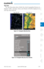 Page 913-19190-01102-02  Rev. DGarmin G500 Pilot’s Guide
ForewordSec 1 
System Sec 2 
PFD Sec 3 
MFD Sec 4 
Hazard 
Avoidance
Sec 5 
Additional  Features Sec 6 
Annun. 
& Alerts Sec 7 
Symbols Sec 8 
Glossary Appendix A Appendix B 
Index
Topo Data
The Topo Data option selects whether the colored topographical features are 
displayed. Traffic, Land Data, Terrain, and Obstacles will still be displayed even 
with Topo Data turned off. 
Topo Data Off Topo Data On
Figure 3-27  Navigation Map Topo Data
 
Figure 3-28...