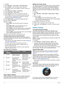 Page 141Hold UP.
2Select MyStats ! UserProfile ! HeartRateZones.
3Select Default to view the default values (optional).
The default values can be applied to running, cycling, and 
swimming.
4Select Running, Cycling, or Swimming.
5Select Preference ! SetCustom.
6Select Max.HR, and enter your maximum heart rate.
7Select LTHR, and enter your lactate threshold heart rate.
You can perform a guided test to estimate your lactate  threshold (LactateThreshold, page 5).
8Select RestingHR, and enter your resting...