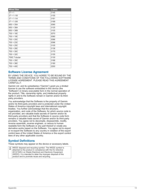 Page 17WheelSizeL(mm)27 