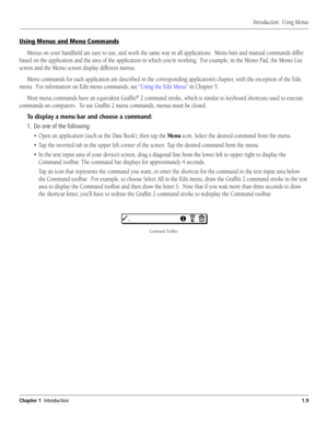 Page 17 #HAPTER)NTRODUCTION
5SING-ENUSAND-ENU#OMMANDS
vi