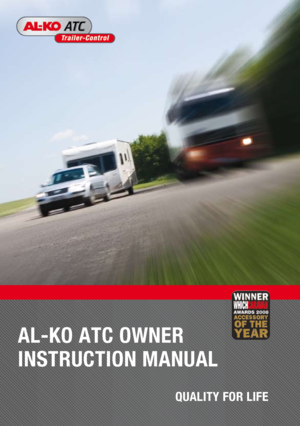 Page 1AL-KO ATC OWNER 
INSTRUCTION MANUAL
QUALITY FOR LIFE 