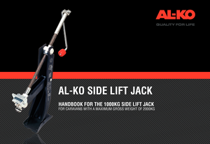 Page 1AL-KO SIDE LIFT JACK
HANDBOOK FOR THE 1000KG SIDE LIFT JACK 
FOR CARAVANS WITH A MAXIMUM GROSS WEIGHT OF 2000KG 