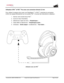 Page 79Document No.  480HX - HSCRS001.A01   Casque - micro HyperX Cloud Revolver S   Page  18   de  20  Utilisation (PS4
™
 & PS4 ™
 Pro) avec une connexion directe 3,5  mm 
Pour utiliser le casque-micro avec une PlayStation ™
 4 (PS4 ™
),  branchez le connecteur 
3,5mm du casque directement  sur la console PS4 ™
 et suivez les instructions ci-dessous : 1.
Allumez votre console de jeu PS4 ™
.
2. Ouvrez le menu Paramètres.
3. Sélectionnez l ’option de menu «  Périphériques ».
4. Faites défiler et sélectionnez «...