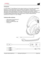 Page 84Documento N.  480HX - HSCRS001.A01   Cuffie HyperX Cloud Revolver S   Pagina  3   di  20  Introduzione
 
Le cuffie HyperX ™ Cloud Revolver S sono nate per l’azione, con il loro audio virtuale Dolby ®
 
Surround 7.1 di tipo Plug N Play che non richiede l’uso di software.  Potrai avvertire 
distintamente ogni singolo passo, esplosione o colpo di pistola con la stessa chiarezza di una 
sala cinema, grazie agli altoparlanti che simulano sette diversi punti di ascolto, capaci di 
decodificare con precisione...