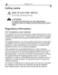 Page 68 58
Chapter 9
Safety Labels
RISK OF ELECTRIC SHOCK:
Do not open. Dry location use only.
CAUTION:To avoid electrical hazard, use only with products 
specified in this user manual. Read all instructions before 
using.
Regulatory Information
FCC Compliance and Advisory
This equipment has been tested and found to comply with the limits for a Class 
B digital device, pursuant to Part 15 of the FCC Rules. These limits are designed 
to provide reasonable protection against harmful interference in a residential...