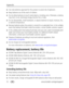 Page 5650www.kodak.com/go/support Appendix
■Use only batteries approved for this product to avoid risk of explosion.
■Keep batteries out of the reach of children.
■Do not allow batteries to touch metal objects, including coins. Otherwise, a battery 
may short circuit, discharge energy, become hot, or leak.
■Do not disassemble, install backward, or expose batteries to liquid, moisture, fire, 
or extreme temperature.
■Remove batteries when the product is stored for an extended time. In the unlikely 
event that...