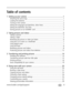 Page 5Downloaded from www.Manualslib.com manuals search engine www.kodak.com/go/support iii
Table of contents1
1  Setting up your camera  ......................................................................... 1
Attaching the wrist strap ............................................................................... 1
Loading the batteries .................................................................................... 1
Turning on the camera...