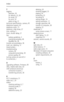 Page 62Index
 56
T
tagging
favorites
,34
for albums
,22,26
for email
,33
for print
,32
when to tag
,31
technical specifications, camera
,45
telephone support
,43
telephoto zoom
,13
television, slide show
,27
time, setting
,5
timer, shutter delay
,21
tips
battery guidelines
,3
maintenance/safety
,48
ReadMe file
,38
transfer pictures/videos
,36
trash can, deleting
,12
tripod socket
,i
troubleshooting
camera
,38
computer/connectivity
,39
picture quality
,40
turning camera on and off
,4
tv connection
,i
U
upgrading...