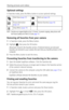 Page 42Sharing pictures and videos
 36
Optional settings
In Favorites mode, press the Menu button to access optional settings.
NOTE:  Favorites are cropped slightly to the 3:2 format. To prevent cropping, take pictures with 
the Picture Quality set to Best (3:2) (see page 17).
Removing all favorites from your camera
1In Favorites mode, press the Menu button.
2Highlight  , then press the OK button.
All pictures stored in the Favorites section of internal memory are removed. 
Favorites are restored to your camera...