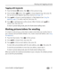 Page 29Sharing and tagging pictures
www.kodak.com/go/support
 22
Tagging with keywords
1Press the Review  button, then   to find a picture to tag.
2Press the Menu   button. Press   to choose Keyword Tag, then press OK. 
You can also access Keyword Tag using a shortcut (see page 15).
3Press   to choose an existing keyword, or New Keyword (see Using the 
keyboard, page 21) to add a new one, then press OK. 
4Press   to add keywords to other pictures. When finished, press   to 
choose Done, then press OK.
To return...