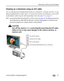 Page 31Working with pictures/videos
www.kodak.com/go/support
 25
Viewing on a television using an A/V cable
You can display pictures/videos/slide shows on a television, computer monitor, or any 
device equipped with a video input. To connect the camera to a television, use an A/V 
(audio/video) cable (may be sold separately), then see page 14 or page 21.
NOTE:  Ensure that the Video Out setting (NTSC or PAL) is correct (see page 34). The slide show stops if you 
connect/disconnect a cable while the slide show...