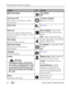 Page 4438www.kodak.com/go/support Doing more with your camera
Mode Description
 On (default) 
Off
Auto Power-Off
Select when you would like the camera 
to go to sleep.3 minutes (default)
10, 5, 3, or 1 minute
Date & TimeSee page 2.
Video Out 
Choose the regional setting that lets you 
connect the camera to a television or other 
external device.NTSC (default)—used in North 
America and Japan; most common 
format.
PAL—used in Europe and China.
Date Stamp
Imprint the date on pictures.Choose a date option, or turn...