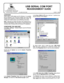 Page 11  
OVERVIEW 
When using a USB adapter and DL-Windows, it is possible 
that DL-Windows may not find the adapter due to the USB 
adapter being assigned a COM Port greater then COM4.  To 
change this number, please use the following instructions. 
 
Note:  Although the images that follow were obtained from a 
Windows 98 installation, the procedure is nearly identical with 
Windows 2000, Windows ME and Windows XP installations.   
 
CONFIGURE THE USB PORT 
Click Start > Settings > Control Panel to open the...