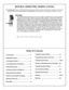 Page 22 
Table of Contents 
Lock Features ...................................................... 3  
Supported Products ........................................... 4  
Lock Design Overview ....................................... 5  
Terminology Used in this Manual ..................... 6  
Programming Levels .......................................... 8  
Conventions Used in this Manual ..................... 9  
LED and Sounder Indicators ............................. 9 
Product Communication Examples...