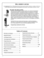 Page 22 
Table of Contents 
PDL Series Lock Features ................................. 3  
Supported Products ........................................... 4  
Lock Design Overview ....................................... 5  
Terminology Used in this Manual ..................... 6  
Programming Levels .......................................... 8  
Conventions Used in this Manual ..................... 9  
LED and Sounder Indicators ............................. 9 
Product Communication Examples ....................