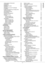 Page 4- II -
Indhold
Indlæsningsform af dokumentet 28
Lavprisperiode 29
Modtageform 29
Modtagelse uden papir  29
Antal kopier  29
Modtagelse af Fax eller PC (afhængigt   
af modellen)  30
Funktion til formindskning af modtagne faxer  30
Tekniske parametre  30
Print funktionsoversigten   32
Print journalerne   32
Print listen over indstillinger   32
Udskrivning af fonte  32
Spærring 32 Låsning af tastatur  32
Låsning af nummervalg  33
Låsning af SMS tjenesten  33
Aflæs tælleren  33
Tæller for afsendte sider...