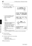 Page 10955.4 Making Copies on Manually Fed Paper
5-20 Di1611/Di2011
Before Making Copies
Chapter 5
6Press the [Yes] key.
The PAPER SIZE menu appears.
7Using the and keys, select 
the size of the paper loaded.
❍If “OHP” was selected in step 5, 
select from the following four 
paper size settings.
“A4 L”
“A4 C”
“Letter L”
“Letter C”
❍If paper with a non-standard size is 
loaded, press the key 
(“CUSTOM”), and then use the 10-
Key Pad to enter the paper size. 
(For details, refer to “Copying 
Onto Various Types of...