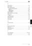 Page 25211.1 Index11
Di1611/Di2011 11-5
Index
Chapter 11
P
Paper feed unit .................................................................................. 10-5
Paper feeding
 ...................................................................................... 1-4
Paper misfeed clearing
 ........................................................................ 8-5
Automatic document feeder
 ......................................................... 8-13
Main unit...