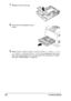 Page 108Loading Media 98
7Reattach the lid of the tray.
8Push the tray completely into the 
printer.
9Select PAPER MENU/PAPER SOURCE/TRAY X (TRAY 1/2/3/
4)/PAPER SIZE
 and PAPER TYPE in the configuration menu, and 
then select the setting for the size and type of the media that is loaded. 
See also “PAPER MENU” on page 36.
Downloaded From ManualsPrinter.com Manuals 