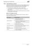 Page 203Maintenance and Troubleshooting16
bizhub 131f/190f 16-25
16.2.4 Check Message printouts
When there is a problem with a fax call and your machine detects an error, it 
produces an error printout headed by the words Check Message. This 
printout lists the follow-ing information about the fax transaction:
-The resulting error code (See “Error code” on page 16-26.)
-A communications error message (See What error messages can 
mean, below.)
-The TTI (or phone number) of the fax machine with which your machine...