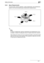 Page 23Safety Information2
bizhub 131f/190f 2-9
2.3.3 Space Requirements
To ensure easy machine operation, supply replacement, and maintenance, 
adhere to the recommended space requirements detailed below.
2
Note
In order to enable easy machine maintenance and replacement of con-
sumables, maintain an adequate amount of space around the machine.
When lifting the machine, be sure to grab the handles on the left and right 
sides from the rear of the machine. If the machine is lifted from its front, 
it may become...