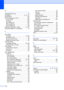 Page 199190
E
Enlarge/Reduce key ................................. 75
Envelopes
 ..................................... 9, 12, 15
Equalization
 ...........................................124
Error messages on LCD
 ........................125
Comm. Error
 .......................................125
No Paper
 .............................................126
Out of Memory
 ....................................127
Print Unable XX
 ..................................127
Scan Unable XX...