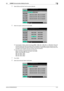 Page 39bizhub 423/363/283/2232-27
2.8 S/MIME Communication Setting Function2
5Select [ON] and [E-Mail Text Encryption Method].
6Select encryption method and touch [OK].
%For encryption method, select the strong 3DES, AES-128, AES-192, or AES-256. If the mail 
software being used does not support AES, encrypted mail messages may be received, but they 
cannot be decrypted. Use AES-compliant mail software or select the encryption method that is the 
strongest of all compliant with the currently used mail...