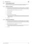 Page 45bizhub 423/363/283/2232-33
2.11 TCP/IP Setting Function2
2.11 TCP/IP Setting Function
When access to the machine by the Administrator of the machine through the Administrator Settings is au-
thenticated, the machine enables setting of the IP Address and registration of the DNS Server.
2.11.1 Setting the IP Address
0For the procedure to call the Network Settings screen on the display, see steps 1 and 2 of page 2-26.
0Do not leave the machine with the setting screen of Administrator Settings left shown on...