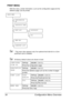 Page 44Configuration Menu Overview 34
PRINT MENU
With this menu, printer information, such as the configuration page and the 
statistics page, can be printed.
* This menu item appears only if an optional hard disk kit or a Com-
pactFlash card is installed.
All factory default values are shown in bold.
CONFIGURA-
TION PGSettingsPRINT/CANCEL
Prints the configuration page.
STATISTICS 
PAGESettingsPRINT/CANCEL
Prints the statistics page such as the number of pages 
printed.
FONT LIST POST...