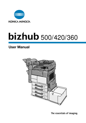 Page 1
500/420/360500/420
User ManualUser Manual
Downloaded From ManualsPrinter.com Manuals 