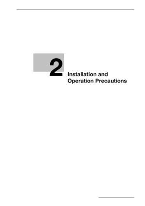 Page 392Installation and 
Operation Precautions
Downloaded From ManualsPrinter.com Manuals 
