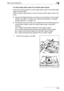 Page 193Basic Copy Operations4
bizhub 500/420/360 (Phase 3) 4-65To make single-sided copies from double-sided original
Follow the procedure below to make single-sided copies from double-sided 
original using the ADF.
When using the original glass to scan the double-sided original, select 1%1 
mode.
0Specify the Original Direction according to the orientation of the original 
loaded in the ADF. For details, see Specifying Orientation of Original 
(Original Direction) on page 5-14.
0The desired copy result may not...