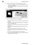 Page 2666Application Functions
6-24 bizhub 500/420/360 (Phase 3)
6Specify the image insertion location by entering page number.
– Touch [P---] to highlight it, then enter the desired page number from 
the control panel keypad.
– Touch up/down arrow keys to scroll the screen to use all 30 keys.
– Touch [Select].
The Insert Image Check Screen will be displayed.
?What if the specified locations are fewer than the scanned insertion 
images?
%The insertion images exceeding specified locations will be added at 
the...