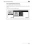 Page 627Utility 16
bizhub 500/420/360 (Phase 3) 16-5How to use [Close], [Exit], and layer keys
Touch [Close] to return to the previous screen.
Touch the desired layer key on the  lef t s id e ar e a o f the screen to jump to that 
screen.
Touch [Exit] to restore the Basic Screen.
Downloaded From ManualsPrinter.com Manuals 