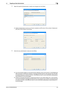 Page 155bizhub 423/363/283/2234-8
4.1 PageScope Data Administrator4
5Select the specific [Authentication mode] to be changed and click [Next].
%If [User Authentication and Account Track] is selected, set [The ratio of the number of Users] and 
[The ratio of the number of Accounts].
6Verify the new authentication mode and click [Write].
%If you have already logged on to the Administrator Settings via the control panel or using PageScope 
Web Connection, the machine displays a message that tells that the write...