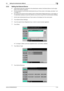 Page 34bizhub 423/363/283/2232-19
2.5 Setting the Authentication Method2
2.5.2 Setting the External Server
0If [ON (External Server)] is selected for the authentication method, the External Server must be regis-
tered in the machine in advance.
0For the procedure to call the User Authentication/Account Track screen on the display, see steps 1 and 
2 of page 2-17.
0Do not leave the machine with the setting screen of Administrator Settings left shown on the display. If 
it is absolutely necessary to leave the...