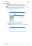 Page 77bizhub 423/363/283/2232-62
2.14 SSL Setting Function2
2.14.2 SSL Setting
0For call the PKI Settings screen on the display, see steps 1 and 2 of page 2-60.
0Do not leave the machine with the Admin Mode setting screen left shown on the display. If it is abso-
lutely necessary to leave the machine, be sure first to log off from the Admin Mode.
NOTICE
When making the SSL Setting, be sure to make sure in advance that the device certificate has been registered 
in the machine. For the procedure to register the...