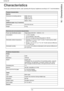 Page 126- 126 -
bizhub 43
16 -  Characteristics
Characteristics
Device type: professional machine, rapid, operating with all group 3 appliances according to UIT-T recommendations. 
 
 
Physical characteristics
Machine
Dimensions (excluding options): Width: 505 mm
Depth: 571 mm
Height: 684 mm
Weight: Approx. 38 kg
Additional paper tray (2 maximum)
Dimensions: 421x510x143 mm
Weight: 6.3 kg
Electrical and environmental characteristics
Power (see identification plate): Single phase 220-240 V - 50/60 Hz - 6 A...