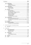 Page 18Introduction
bizhub 500/420 x-174.29 LDAP Setting  ................................................................................... 4-96
LDAP Setting ................................................................................ 4-96
LDAP Server Registration  ............................................................ 4-97
4.30 E-Mail Setting ................................................................................ 4-100
E-Mail RX (POP)...