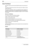 Page 19Introduction
x-18 bizhub 500/420
About This Manual
This User’s Guide covers the bizhub 500/420 network and scanning func-
tions.
This section introduces the structure of the manual and notations used for 
product names, etc.
This manual is intended for users who understand the basic operations of 
computers and the machine. For operating procedures of the Windows or 
Macintosh operating system and application programs, refer to the respec-
tive manuals.
Structure of the Manual
This manual consists of the...