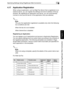 Page 332Specifying Settings Using PageScope Web Connection4
bizhub 500/420 4-61
Specifying Settings Using PageScope Web Connection
Chapter 4
4.17 Application Registration
When using an application, such as Right Fax Server that is registered on an 
external server, you can register the settings and server address of the ap-
plication. By registering an application and server, you can automatically 
connect to and use the server of the application that was selected.
2
Note 
The use of an application registered is...