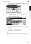 Page 68Scanning Documents2
bizhub 500/420 2-33
Scanning Documents
Chapter 2
3Touch [Scan Settings] to check the specified scan settings. The spec-
ified settings can also be changed.
– For details on the scan settings, refer to “Specifying the Scan Set-
tings” on page 2-43.
4After checking the settings, touch [OK].
5Load the document into the ADF or position it on the original glass of 
the machine.
6Press the [Start] key on the control panel.
The document is scanned, and the data is sent.
2
Note 
Do not turn...