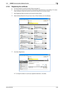 Page 83bizhub 652/5522-68
2.15 S/MIME Communication Setting Function2
2.15.2 Registering the certificate
0For the procedure to access the Admin Mode, see page 2-2.
0Do not leave the machine with the Admin Mode setting screen left shown on the display. If it is abso-
lutely necessary to leave the machine, be sure first to log off from the Admin Mode.
1Start PageScope Web Connection and access the Admin Mode.
2Select [Address Book] from the pull-down menu of Store Address and click [Display].
3Click [New...