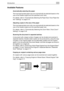 Page 16Introduction
bizhub 750/600 x-15
Available Features
Automatically selecting the paper
The most appropriate paper size can automatically be selected based on the 
size of the loaded original and the specified zoom ratio.
For details, refer to “Automatically Selecting the Paper Size (“Auto Paper Se-
lect” Setting)” on page 3-31.
Adjusting copies to the size of the paper
The most appropriate zoom ratio can automatically be selected based on the 
size of the loaded original and the specified paper size.
For...