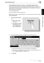 Page 82Before Making Copies2
bizhub 750/600 2-33
Before Making Copies
Chapter 2
Limiting Machine Usage According to a Schedule (Weekly Timer)
The machine can be set to automatically enter Sleep mode according to a 
usage schedule determined by the administrator or limitations on the use of 
the machine can be specified.
This is the weekly timer.
To copy outside of normal usage hours
Follow the procedure described below to use the machine while the weekly 
timer is being used.
1Press the [Power Save] 
key.
?How...