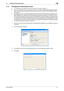 Page 154bizhub 652/5524-7
4.1 PageScope Data Administrator4
4.1.3 Changing the authentication mode
0For the procedure to access the machine, see steps 1 through 5 of page 4-2.
0Do not leave the site while you are gaining access to the machine through PageScope Data Adminis-
trator. If it is absolutely necessary to leave the site, be sure first to log off from the PageScope Data 
Administrator.
0Changing the Account Track setting erases all user and account information data that has previously 
been registered....