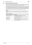 Page 23bizhub 652/5522-8
2.2 Enhancing the Security Function2
2.2 Enhancing the Security Function
When access to the machine by the Administrator of the machine through the Administrator Settings from 
the control panel is authenticated, the machine enables setting of the Enhanced Security Mode that allows 
settings for enhancing each of different security functions to be converted all at once.
In the Enhanced Security Mode, the machine allows selection of whether to use the Enhanced Security Mode 
or not. If...