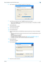 Page 42IC-2084-7
Manual installation using the Add Printer wizard4
6Click Create a new port, and select Local Port for Type of port:
7In the Enter a port name box, enter \\NetBIOS name\print service name.
– Enter the same NetBIOS name and print service name those appear in Print Setting in the SMB 
Setting screen of this machine.
8Click the [OK] button.
The Add Printer Wizard appears.
9Click the [Have Disk] button.
10Click the [Browse] button.
11Specify the desired folder on the CD-ROM that contains the printer...